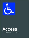 Accessible Access - Polypropylene - Black / Charcoal