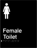 Female Toilet - Polypropylene - Black / Charcoal