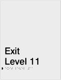 Standard Exits - Anodised Aluminium