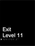 Exit Signs (White/Black, White/Charcoal Grey)