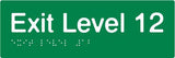 Slim Exits - Polypropylene - Green