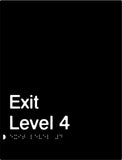 Exit Signs (White/Black, White/Charcoal Grey)