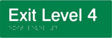 Slim Exits - Polypropylene - Green