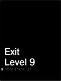 Exit Signs (White/Black, White/Charcoal Grey)