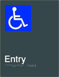 Accessible Entry - Polypropylene - Black / Charcoal