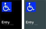 Accessible Entry - Polypropylene - Black / Charcoal