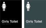 Girls Toilet - Polypropylene - Black / Charcoal