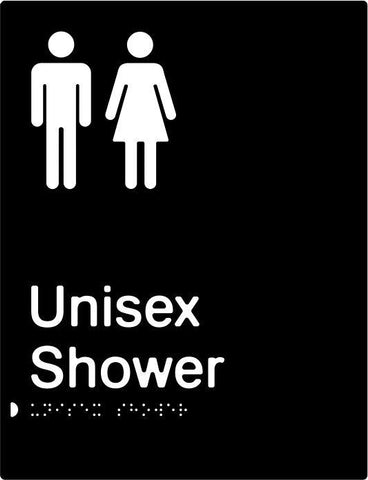 Unisex Shower - Polypropylene - Black / Charcoal