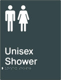 Unisex Shower - Polypropylene - Black / Charcoal