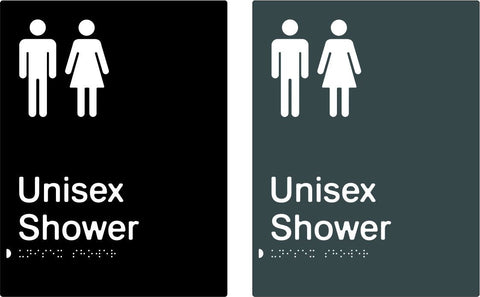 Unisex Shower - Polypropylene - Black / Charcoal