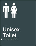 Unisex Toilet - Polypropylene - Black / Charcoal