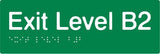 Slim Exits - Polypropylene - Green