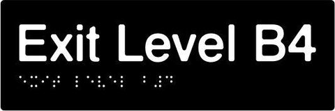 Slim Exit Signs (White/Black, White/Charcoal Grey)