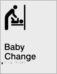 Baby Change - Anodised Aluminium