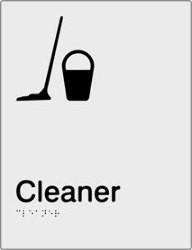 Cleaners Room - Anodised Aluminium