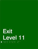 Standard Exits - Polypropylene - Green