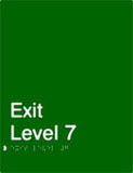 Standard Exits - Polypropylene - Green
