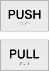 Push / Pull - Anodised Aluminium