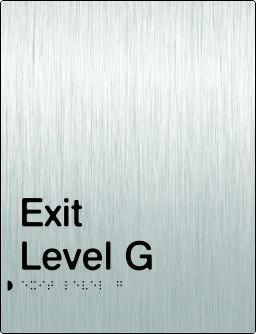 Standard Exits - Stainless Steel