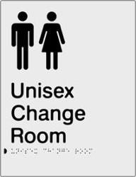 Unisex Change Room - Polypropylene - Silver